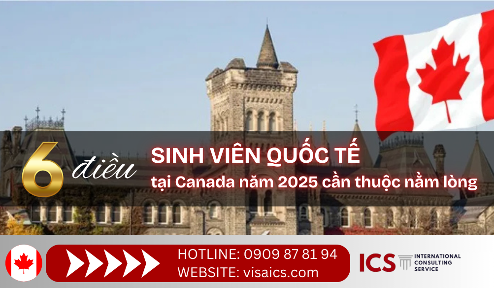 6 quy định sinh viên quốc tế tại Canada năm 2025 cần thuộc nằm lòng.