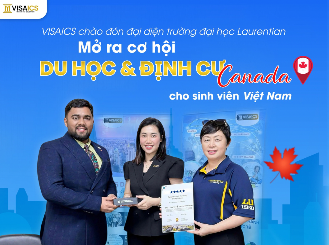 Gặp gỡ đại diện trường Laurentian, Ontario, Canada